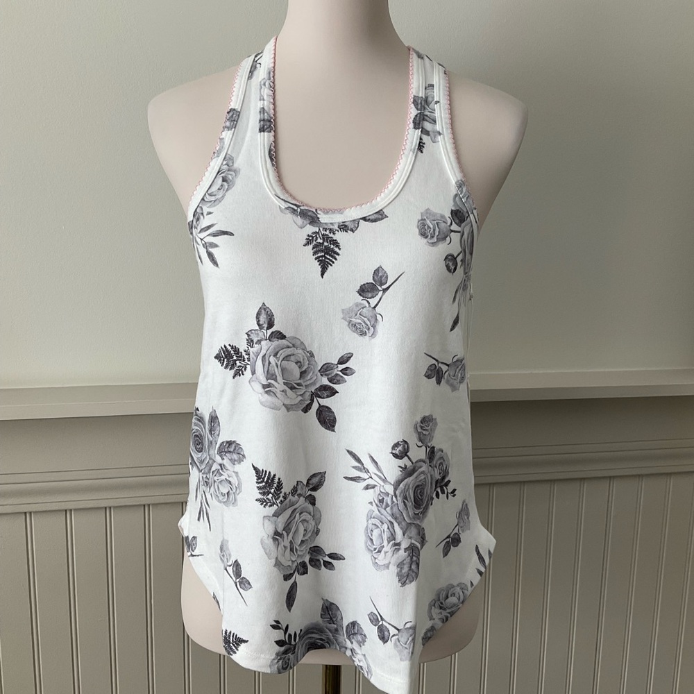 🌸 PJ Salvage Floral Racerback Lounge Tank | NWT | Size S